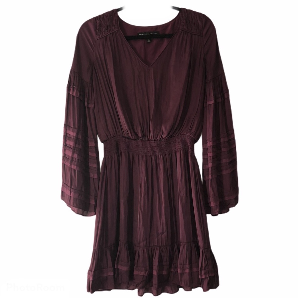 White House Black Market Purple Dress Size 4